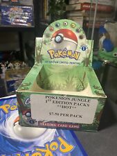 🍃 1st Edition Pokémon Jungle Box - With a “HOT” sale sticker! (No Cards) 🍃 for sale  Shipping to Canada