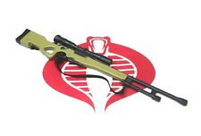 GI Joe arma militar rifle sniper bronzeado com alça escala 1:6 12" figura acessório acessório comprar usado  Enviando para Brazil