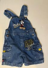 Monos Pantalones Originales Mickey Mouse de Disney Talla 3 Azules ADORABLES, usado segunda mano  Embacar hacia Argentina