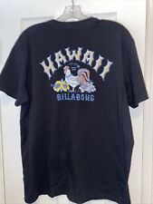 Billabong Men’s T Shirt Hawaii Size X Large Black for sale  Shipping to South Africa