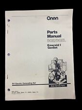 Onan parts manual for sale  Springfield
