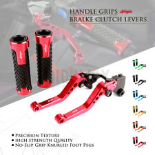 Used, CNC Short Brake Clutch Lever Handle Grips for KAWASAKI NINJA 650 ER6N ER6F 06-08 for sale  Shipping to South Africa