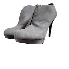 Para mujer Audrey Brooke talla 9,5 gris gamuza plataforma tacones de aguja IMG, usado segunda mano  Embacar hacia Argentina