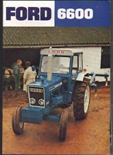 Folheto folheto para trator Ford "6600" 1975 comprar usado  Enviando para Brazil