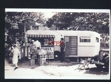 Foto Real vendedor de cachorro-quente Trailer Food Truck Early Camper Cartão Postal cópia comprar usado  Enviando para Brazil