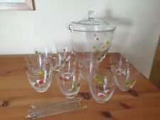 Bowle set glas gebraucht kaufen  Stolzenau