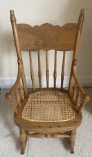 back caned oak chairs press for sale  Frisco