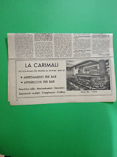 Pubblicita 1951 macchina usato  Roma