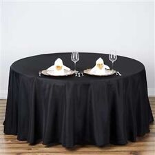 Polyester round tablecloths for sale  Gilberts