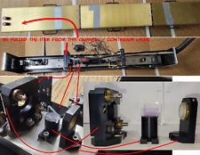Conjunto de 3 dispositivos cinemáticos de 3 parafusos e montagem vertical com lente óptica para laser comprar usado  Enviando para Brazil