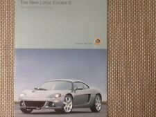 Lotus car brochure for sale  ROYSTON