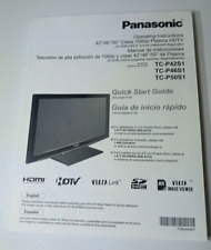Panasonic viera user for sale  Fort Wayne