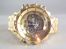 Invicta Reserve Venom Fusion relógio suíço de quartzo com obturador de etiqueta dourada 36589 RARO comprar usado  Enviando para Brazil