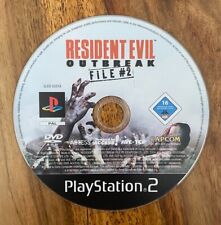 Resident Evil: Outbreak File #2 Sony PlayStation 2 PS2 Gebraucht NUR CD comprar usado  Enviando para Brazil