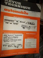 Usado, Renault 18 R18 Diesel TD GTD : revue technique RTA 415 segunda mano  Embacar hacia Argentina