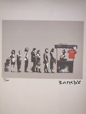 Banksy painting print d'occasion  Expédié en Belgium
