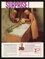 Formica 1965 plástico laminado sorpresa ideas de decoración baño vanitorio anuncio impreso segunda mano  Embacar hacia Argentina