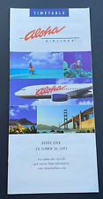 Aloha airlines timetable for sale  Chagrin Falls