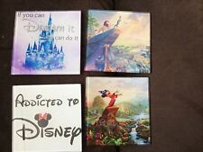 Disney glass coasters for sale  KETTERING