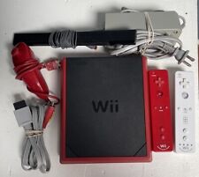 Paquete de consola Nintendo Wii Mini RVL-201 (EE. UU.) con cables controladores - Probado segunda mano  Embacar hacia Argentina