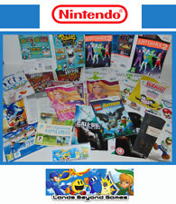 Nintendo Wii Gamecube Manual de instrucciones Libro Estuche Caja Arte Cubierta Inserto Solo segunda mano  Embacar hacia Argentina