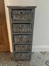 wicker drawer unit for sale  MORPETH