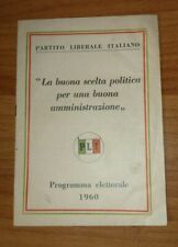 Partito liberale italiano usato  Crevalcore