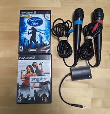 Used, SingStar Rocks! Microphone Bundle  (Sony PlayStation 2, 2007) PS2 Clean Discs for sale  Shipping to South Africa