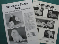 Bichon frise toy for sale  Shipping to Ireland