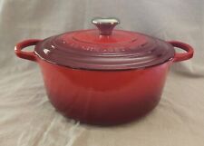 Creuset red cerise for sale  Sioux Falls