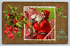 Vintage postcard santa for sale  Shipping to Ireland