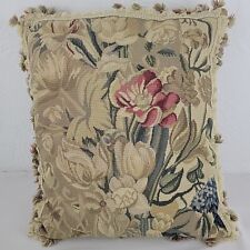 Floral needlepoint pillow for sale  Saint Petersburg
