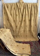 velvet curtains gold for sale  HUDDERSFIELD