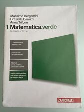 Matematica .verde seconda usato  Italia