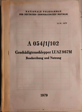 Werkstatthandbuch luaz 967m gebraucht kaufen  Stadtwald