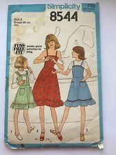 simplicity sundress patterns for sale  BRISTOL