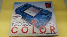 Console SNK Neo Geo Pocket colorido apenas camuflado azul com caixa comprar usado  Enviando para Brazil