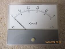 Panel meter ohms for sale  BRIXHAM