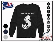 Camiseta Beneteau pesca veleiro francês manga longa feita nos EUA comprar usado  Enviando para Brazil