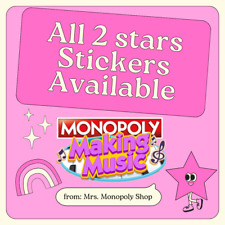 Usado, TODAS las tarjetas adhesivas Monopoly Go 2 estrellas DISPONIBLES⭐️⭐️⭐️⭐️⭐️⭐️ (Hacer álbum de música) segunda mano  Embacar hacia Argentina