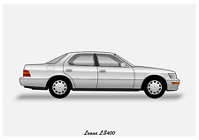 Poster lexus ls400 for sale  CIRENCESTER