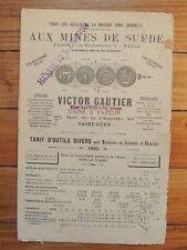 Ancien catalogue mines d'occasion  Nantes-