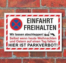 Schild parkverbot parken gebraucht kaufen  Bad Driburg