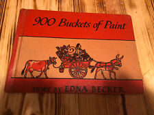 900 cubos de pintura Edna Becker Margaret Bradfield libro infantil H.C. 1949 segunda mano  Embacar hacia Argentina