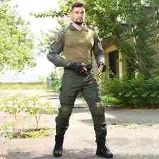 Used, Men Tactical Uniform Combat Shirt Military Pants Wear Resistant Hiking Outfit for sale  Shipping to South Africa