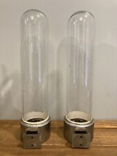 Porta-copos vintage de vidro Vortex Dixie x2 com suportes de parede  comprar usado  Enviando para Brazil
