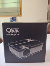 Mini proyector Qkk con control remoto y pantalla de 100 pulgadas segunda mano  Embacar hacia Mexico