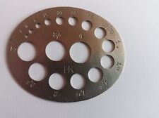 Lochschablone metall 4 gebraucht kaufen  Zeulenroda-Triebes