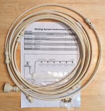 Misting Cooling System - 20 Ft - 6 Brass Mist Nozzles & 10 Zip Ties for Mounting for sale  Shipping to South Africa