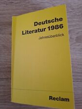 Deutsche literatur 1986 gebraucht kaufen  Kirchheimbolanden